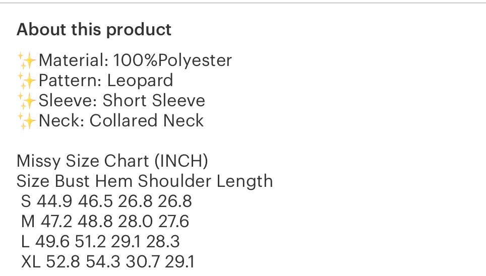 Short Sleeve top