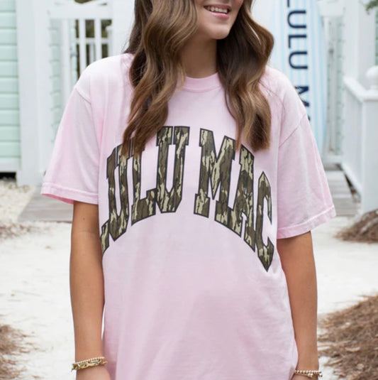 Lulu Mac Bottomland Tee LT Pink