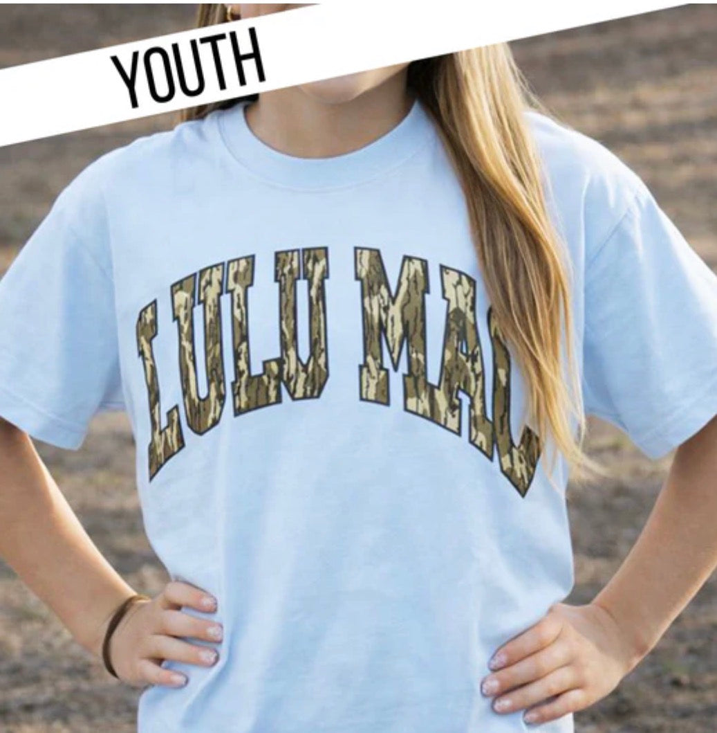Lulu Mac Youth Bottomland Tshirt Blue