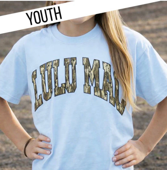Lulu Mac Youth Bottomland Tee Blue