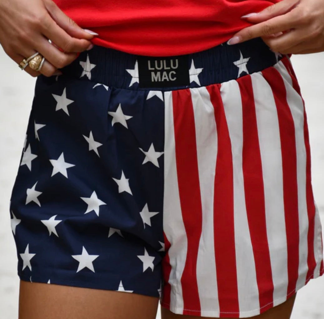Lulu Mac Flag Boxer Short